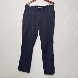 Taylor Stitch Foundation Pant Organic Cotton Men's 36x32 Blue Gray